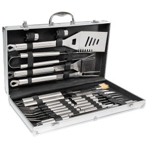 Set Metálico BBQ de 24 piezas Deluxe